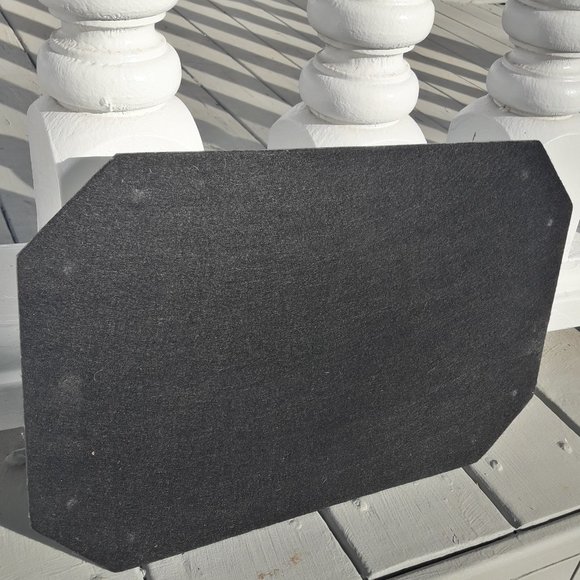 Vanity Mirror Vintage Trey Silver Handles Octagon Shape Mirrored Tray Art Deco - Picture 11 of 14